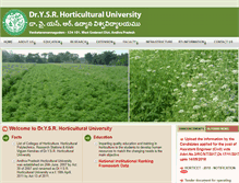 Tablet Screenshot of drysrhu.edu.in